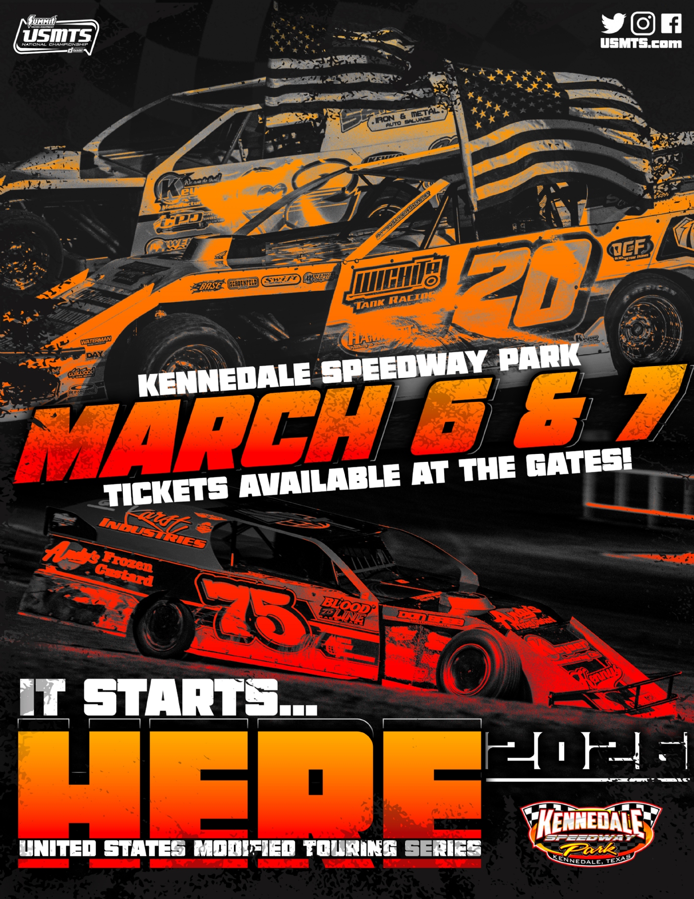 Kennedale Speedway Park March 6-7